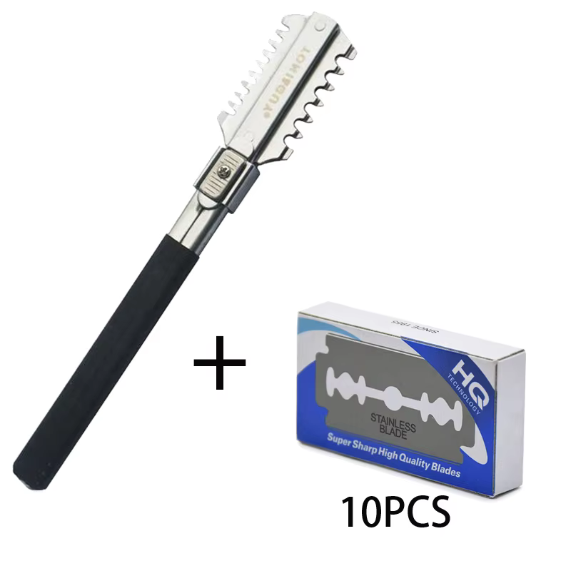 Beard Trimmer - Çift Kenarlı Tıraş Saç Kesimi Jilet