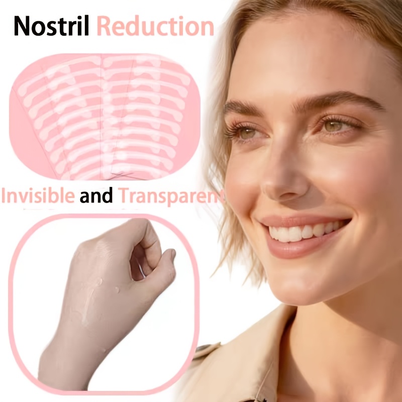 Nose Trimmer - 100 adet Görünmez Burun Küçültme Bandı,