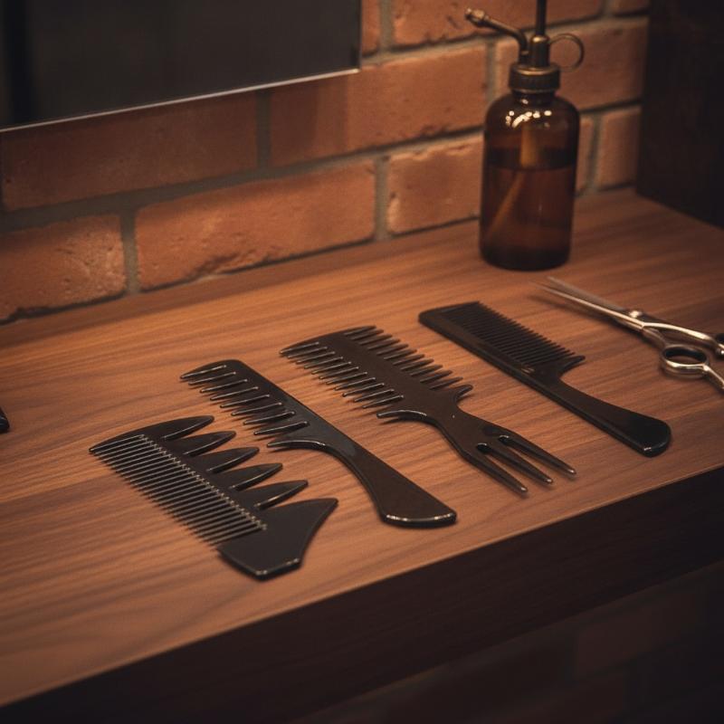 Men'S Grooming Hairstyles - YENİ Antistatik Erkek Saç Şekillendirme Tarak