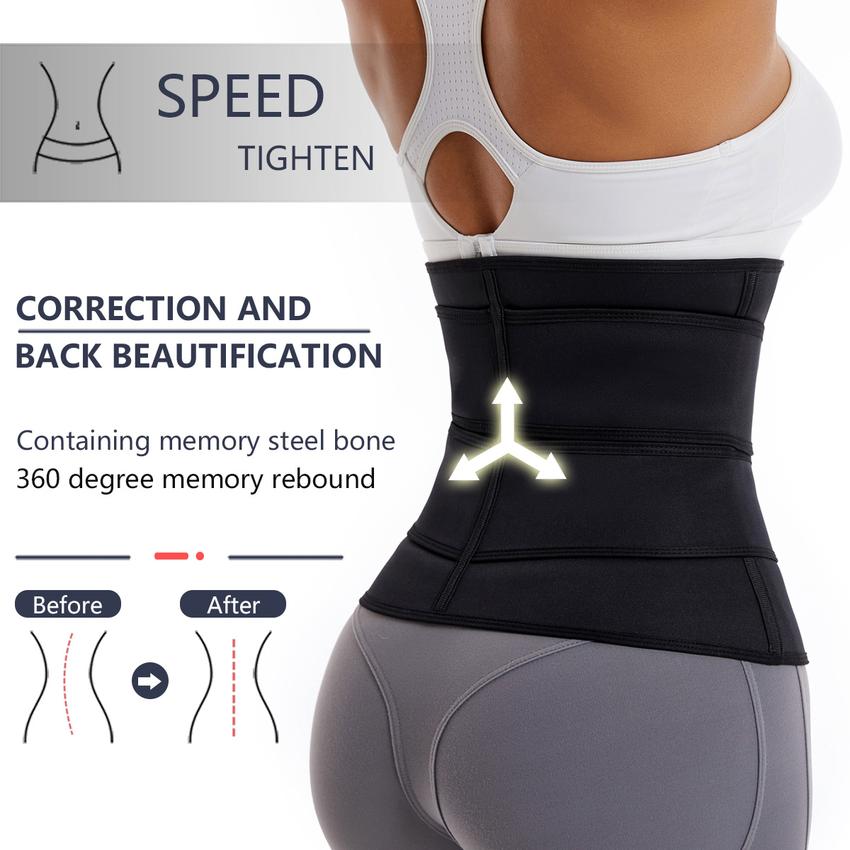 Kadın Bel İnceltici Korse Çift - Body Trimmer incelemesi ve fiyatı