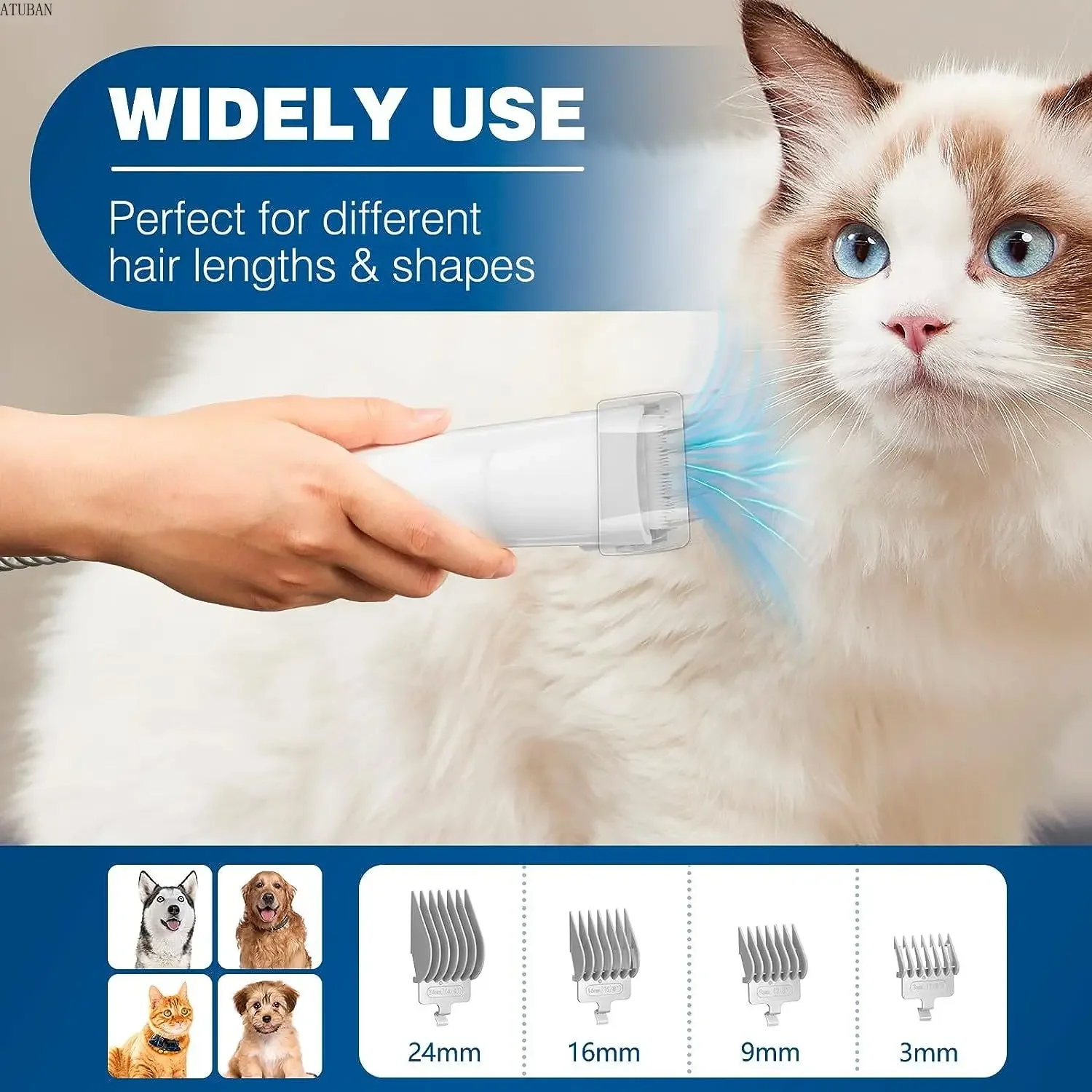 2.3L Büyük Tüy Toplama Kabı ve - Grooming Kit incelemesi ve fiyatı