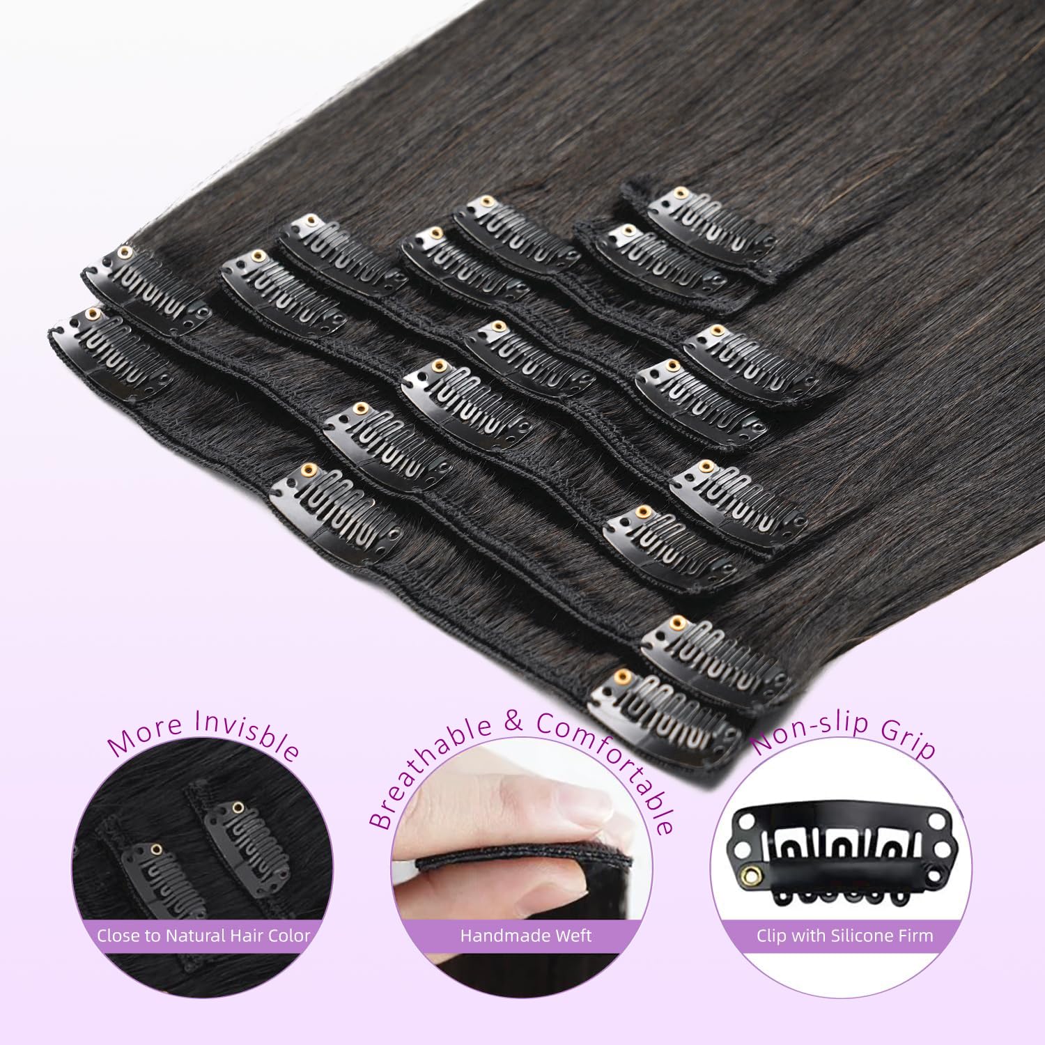 Klipsli Saç Ekleri Gerçek İnsa - Hair Clipper incelemesi ve fiyatı