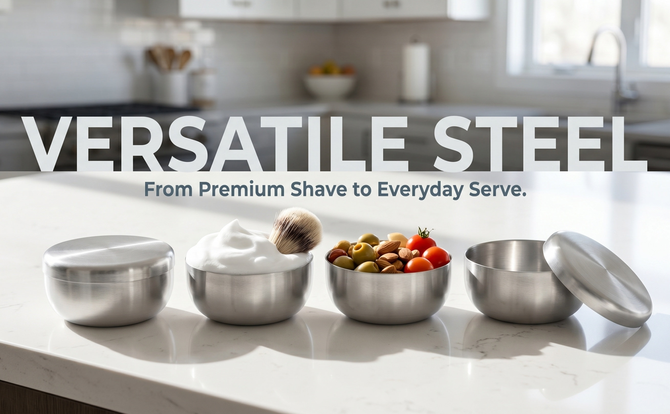 4 Adet Paslanmaz Çelik Tıraş K - Shaving Cream incelemesi ve fiyatı